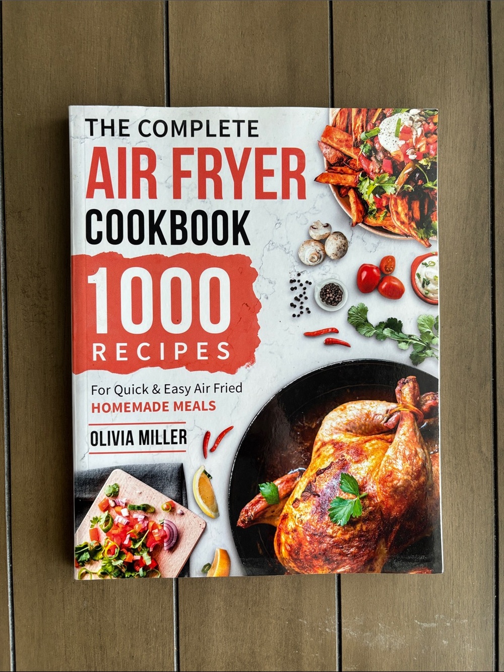 Olivia Miller Air Fryer Cookbook with 1000 Recipes